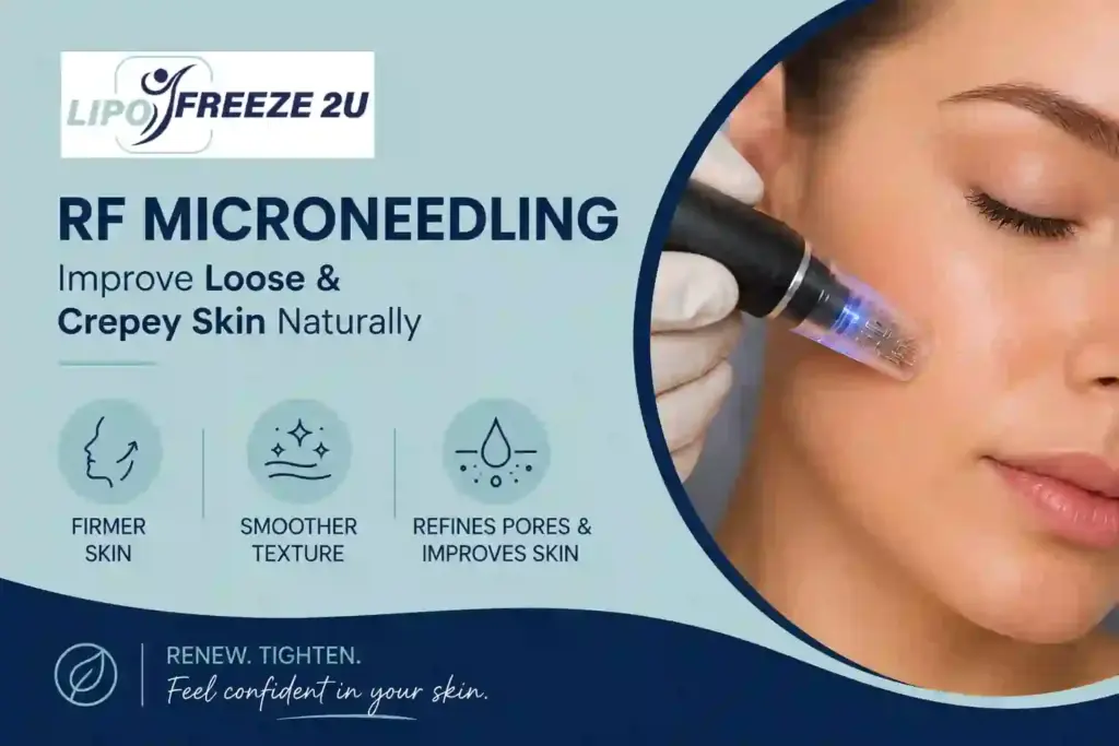 Can RF Microneedling Help Improve Loose and Crepey Skin Stoke-on-Trent?